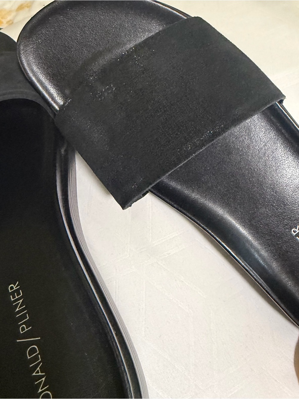 Donald J. Pliner Black Slide Sandals - Picture 6 of 6